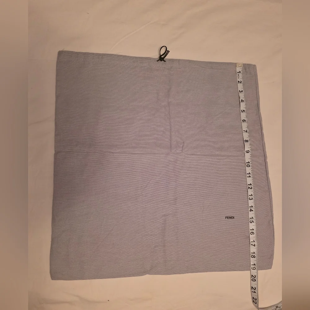 FENDI Authentic Fendi Gray Dust Bag – Large Handbag/Tote Storage